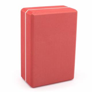 Bodhi Asana brick XL habszivacs jóga blokk 23 x 15 x 9 cm Szín: Piros