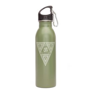 Bodhi Bottle rozsdamentes acélüveg, szívószállal és mintávlal 700 ml 3 szín Szín: OM háromszög
