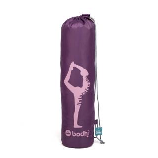 Bodhi Easy Bag vízálló táska jógaszőnyegre70 x Ø 17 cm Szín: Padlizsán