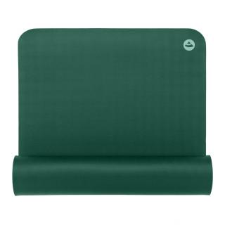 Bodhi Ecopro Diamond XXL jóga szőnyeg 200 x 66 cm x 6 mm extra hosszú és széles szürke Szín: Jungle Green