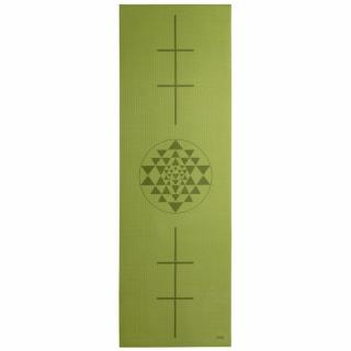 Bodhi Leela Yantra jóga szőnyeg 4mm Szín: Zöld