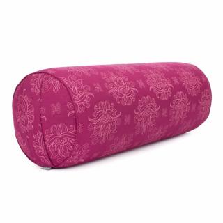 Bodhi Maharaja Bolster for Lotus Berry Yoga (rózsaszín) 65 x 23 cm Töltelék: Kapok