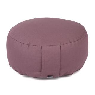 Bodhi meditációs párna RONDO ECO 32 x 21,5 cm kapok töltelékkel Szín: Dusty Purple