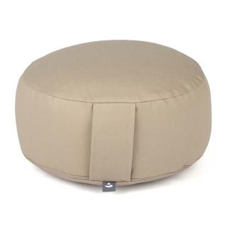 Bodhi meditációs párna RONDO ECO 32 x 21,5 cm kapok töltelékkel Szín: Light Taupe