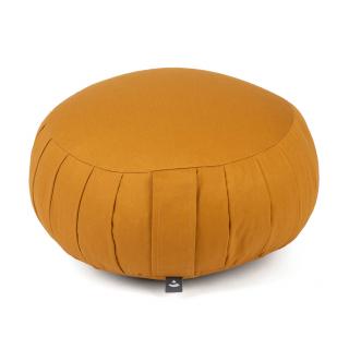 Bodhi meditációs párna ZAFU ECO Basic tönköly töltelékkel 38,5 x 20,5 cm Szín: Honey-Yellow