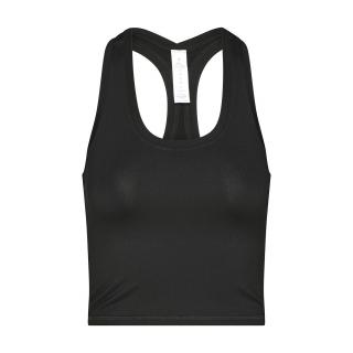 Bodhi Niyama Essentials Cropped Tank rövid póló fekete Méret: L