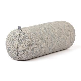 Bodhi Yoga Bolster Classic LAHARI 62 x 22 cm tönköly töltelék Szín: Kék