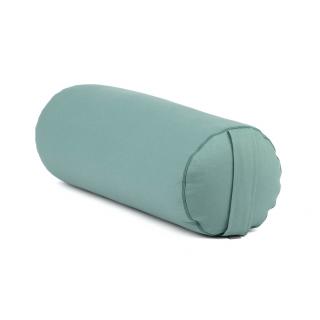 Bodhi Yoga Bolster jógahenger ECO tönköly 100% organikus pamut 65 x 22 cm Szín: Világoskék (Aqua)