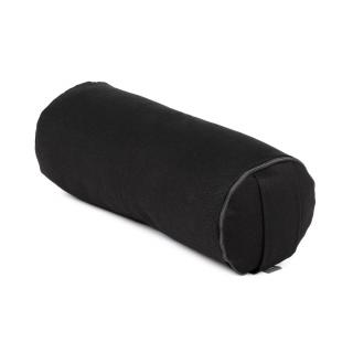 Bodhi Yoga MINI Bolster - Neckroll ECO 100% organikus pamut 38 x 14 cm Szín: Fekete