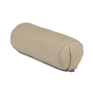 Bodhi Yoga MINI Bolster - Neckroll ECO 100% organikus pamut 38 x 14 cm Szín: Taupe