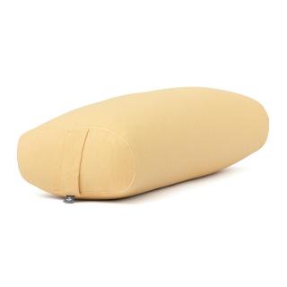 Bodhi Yoga OVAL jógahenger 72,5 x 30 x 17 cm tönkölyvel töltve Szín: Sárga