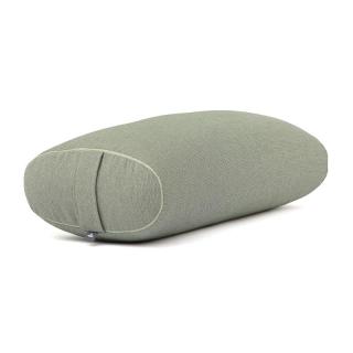 Bodhi Yoga OVAL jógahenger 72,5 x 30 x 17 cm tönkölyvel töltve Szín: Zöld