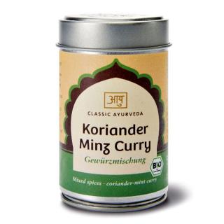 Classic Ayurveda bio fűszerkeverék Koriander Menta Curry 80 g