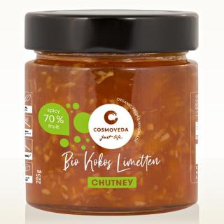 Cosmoveda Cocos Lime Chutney kókuszos és lime chutney 225 g, BIO