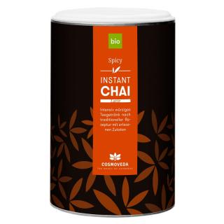 Cosmoveda Spicy Instant Chai Latte bio instant tea gyömbérrel és pippalival 180 g