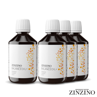 CSOMAG - 4x Zinzino Balance olaj 300 ml- Narancs, citrom, menta ízében