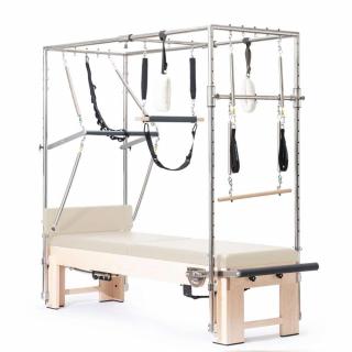 Elina Pilates Cadillac Reformer Elite - trapéz asztal reformerrel Szín: Bézs