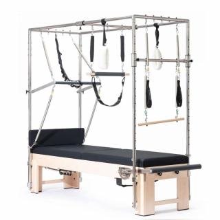 Elina Pilates Cadillac Reformer Elite - trapéz asztal reformerrel Szín: Fekete