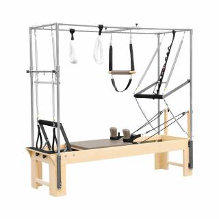 Elina Pilates Cadillac Reformer - trapéz asztal Reformerrel Szín: Barna