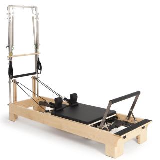 Elina Pilates Wood Reformer 237 cm Szín: Fekete toronnyal