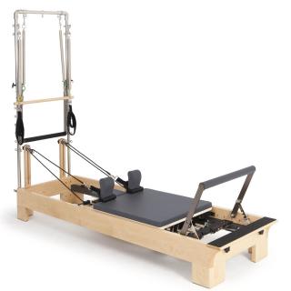 Elina Pilates Wood Reformer 237 cm Szín: Szürke toronnyal