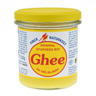 Finck Naturkost Ghee 100% bio ájurvédikus vaj 220 g, 480 g Térfogat: 220 g