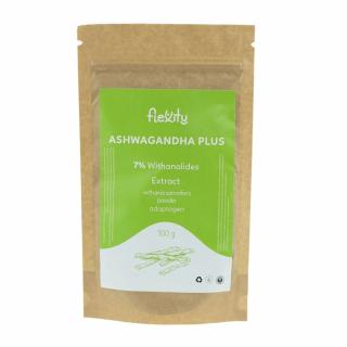 Flexity Ashwagandha Plus 7% por (gyökér) 100 g