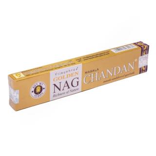 Flexity Incense Golden Nag Chandan indiai füstölőpálcák 15 g