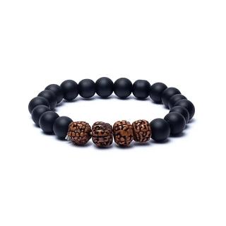 Flexity Rudraksha karkötő Típus: Black Onyx