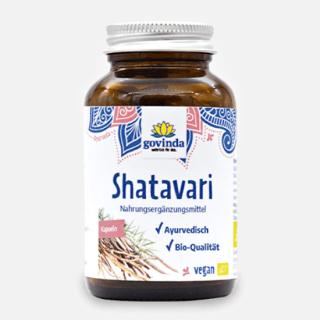 Govinda Shatavari  a női hormonális egyensúly érdékében, 90 kapszula (45g)