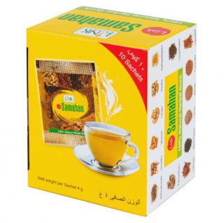 Link Natural Samahan gyógynövényes ájurvédikus tea megfázás ellen 10 db, 25 db, 100 db. Tömeg: 400 g