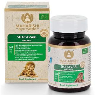 Maharishi Ayurveda Shatavari hormonális egyensúly, emésztés és alvás 60 tabletta BIO