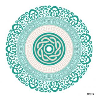 Mandala matrica Celtic - Sunseal Átmérő: 24 cm