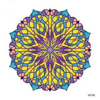 Mandala matrica Flower - Sunseal Átmérő: 12 cm