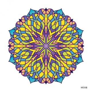 Mandala matrica Flower - Sunseal Átmérő: 17 cm