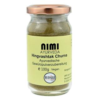 Nimi Ayurveda Hingvashtak Churna BIO por 100 g