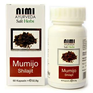 Nimi Ayurveda Mumijo Shilajit ásványi komplex kapszula 60 db