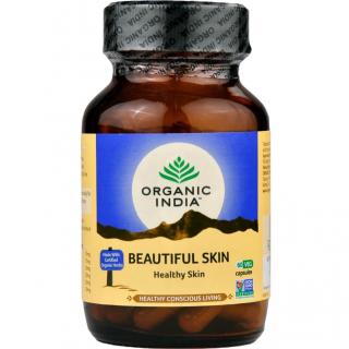 Organic India B-Skin kapszula 60 db egészséges bőr, pattanások, májtisztítás