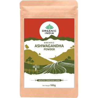 Organic India Bio Ashwagandha por (gyökér) 100 g