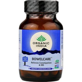 Organic India Bowelcare- megfelelő emésztésért, kapszula formájában 60 db