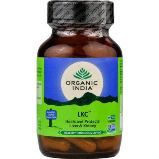 Organic India LKC kapszula 60 db egészséges máj, vese, epevezeték