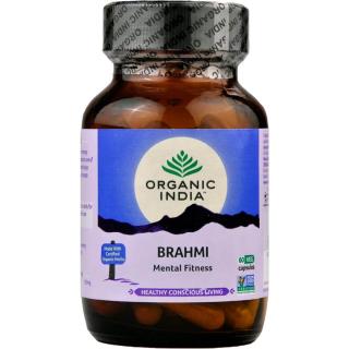 Organikus India Brahmi- stressz, vitalitás, mentális egyensúly 60 db kapszula