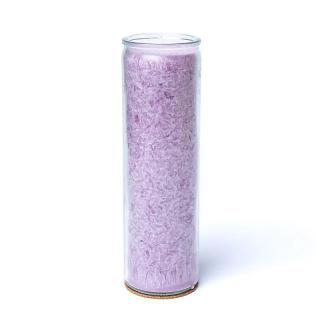 Phoenix sztearin gyertya illat nélkül, színes 21 cm Szín: lila