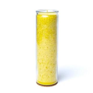 Phoenix sztearin gyertya illat nélkül, színes 21 cm Szín: Sárga