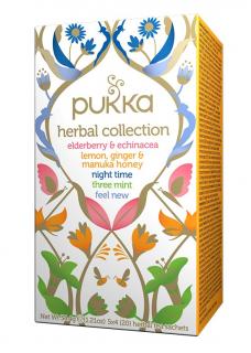 PUKKA Herbs ájurvédikus Bio -HERBAL COLLECTION - Tea válogatás 20 db teafilter
