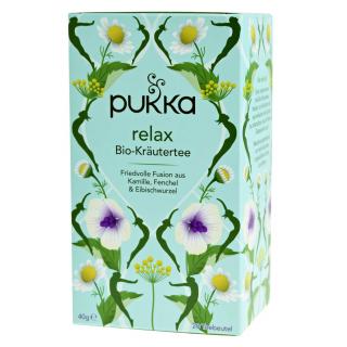Pukka Herbs ájurvédikus Bio tea- Relax és harmónia 20 tasak