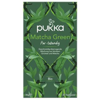 PUKKA Herbs Ayurvédikus Bio Matcha Zöld Tea 20 filteres tasak