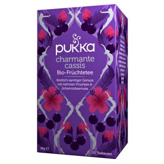 PUKKA Herbs Ayurvédikus BIO tea feketeribizli Beauty Charmante Organic 20 tasak