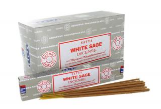 Satya White Sage (fehér zsálya) füstölőpálca 15 g