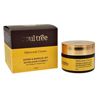 SoulTree Saffron & Almond Oil tápláló arckrém 50 g